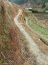 Mountain path Royalty Free Stock Photo