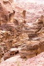 Mountain path to the Monastery, ancient city of Petra, Jordan