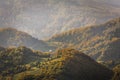 Mountain Peak in Autumn Afternoon Light Royalty Free Stock Photo