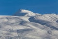 Mountain peak. Georgia, Gudauri ski resor.