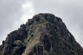 The Mountain Peak of Huayna Picchu Royalty Free Stock Photo