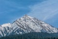 Tsyan Shyn Peak in Kazahstan Royalty Free Stock Photo