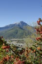 Mountain peak in Ancient Feneos of Korinthia. Greece