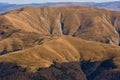 Mountain peak in National Park Bucegi of Carpathians mountains, Romania Royalty Free Stock Photo