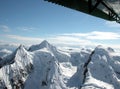 Mountain peaks of Alaska Royalty Free Stock Photo