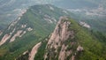 Mountain Peaks at Bukhansan National Park in Seoul