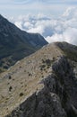 Mountain peaks of Montenegro Royalty Free Stock Photo