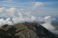 Mountain peaks of Montenegro Royalty Free Stock Photo