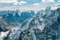 Mountain peaks in Pamir Royalty Free Stock Photo