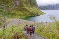 Mountain Pinatubo Crater Lake trekking