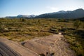 Mountain plateau Valdresflye, Jotunheimen Royalty Free Stock Photo