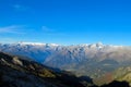 Mountain plateu in Parco Naturale Adamello Brenta in Dolomites Royalty Free Stock Photo