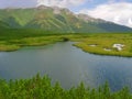 Mountain pond in Slovak High Tatras Royalty Free Stock Photo
