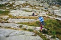 Mountain porter in High Tatra, Slovakia.