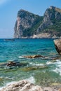 Mountain Punta Campanella, near Sorrento Royalty Free Stock Photo