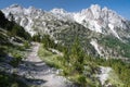 Mountain Range Albanian Alps Royalty Free Stock Photo