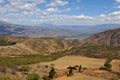 Mountain range in the andes of peru Royalty Free Stock Photo