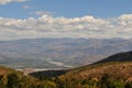 Mountain range in the andes of peru Royalty Free Stock Photo