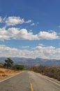 Mountain range in the andes of peru Royalty Free Stock Photo