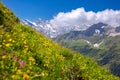 Mountain range Breithorn, Switzerland Royalty Free Stock Photo