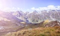 Mountain range of the GroÃÅ¸glockner, Austria, National Park Hohe Tauern Royalty Free Stock Photo