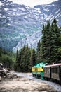 Mountain range inn british columbia alaskan rockies Royalty Free Stock Photo