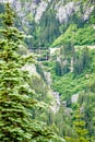 Mountain range inn british columbia alaskan rockies Royalty Free Stock Photo