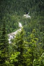 Mountain range inn british columbia alaskanrockies Royalty Free Stock Photo