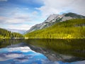 Mountain Range Landscape Canada Royalty Free Stock Photo