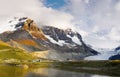 Mountain Range landscape, Rocky Mountains, Canada Royalty Free Stock Photo