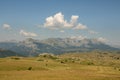 Mountain range in Piva Montenegro Royalty Free Stock Photo