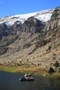Mountain Range and River - Wyoming Royalty Free Stock Photo