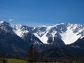 Mountain range Schneeberg Lower Austria Royalty Free Stock Photo