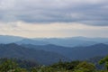 Mountain range seen from Phanoen Thung Camp,Kaeng Krachan National Park,Phetchaburi Province,Thailand.