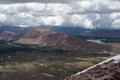 Mountain Range in Uinta National Forest in Utah Royalty Free Stock Photo