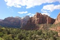 Mountain range in Zion National Park