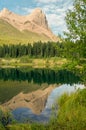 Mountain reflection, Ha LIng Peak