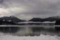A Mountain reflection on a Lake