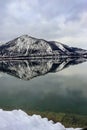 A Mountain reflection on a Lake