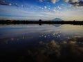 Mountain Reflection In The Morning Royalty Free Stock Photo