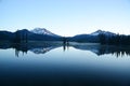 mountain reflection oregon