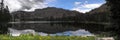 mountain reflection panoramic