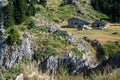 Mountain refuge in Greece Royalty Free Stock Photo