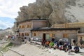 Mountain Refugio hutte in the Alps