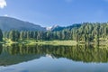 The Altai mountains in the summer Royalty Free Stock Photo