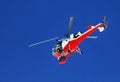 Mountain Rescue Helicopter Royalty Free Stock Photo