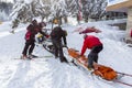 Mountain rescue service Royalty Free Stock Photo