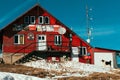 Mountain rescue station Royalty Free Stock Photo