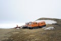 Mountain rescue vehicles Royalty Free Stock Photo