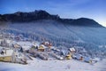 Mountain resort in Romanian Carpathians.